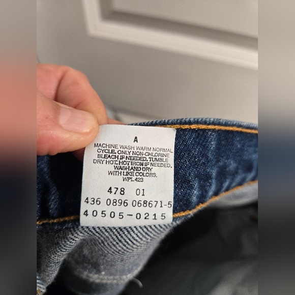 Levi’s Orange Tab Vintage 505 Men’s 40/ 34 - Picture 10 of 13